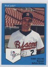 1989 ProCards Minor League Team Sets Terry Collins #1668 0q3
