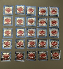 Blue Diamond Coal Co Leatherwood Ky Cincinnati Oh Scatter Tags Lot x25