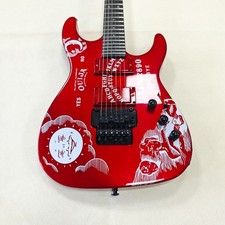 KH-2 Ouija Kirk Hammett metal red electric guitar HH pickup Alder body FR bridge
