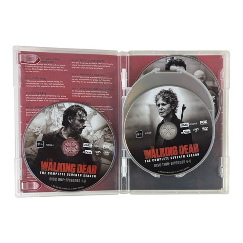 The Walking Dead Complete Seasons 1 2 3 4 5 6 7 8 Region 4/B DVD Free Postage - Picture 11 of 12