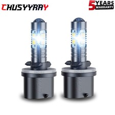 Pair Led Fog Light Bulbs 880 Cool White 50w 6000k Conversion Kits Pair Led Fog Light Bulbs 880 Cool White 50w 6000k Conversion Kits