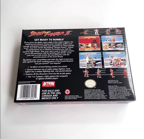 Street Fighter II (SNES, 1992) - Picture 2 of 5