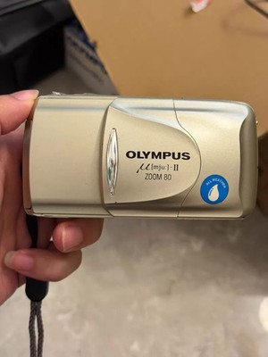 Olympus Zoom 80 MJU II 35mm Point Shoot Camera