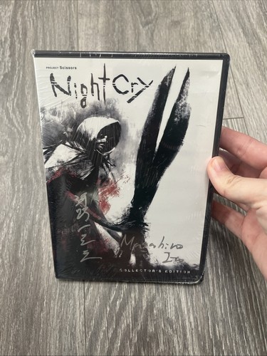 Project Scissors Nightcry PC Collector's Edition Kickstarter Exclusive Autograph