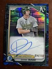 2024 Bowman ~ Daniel Susac RC #CPA-DS ~ Autograph ~ Blue Lunar #/150