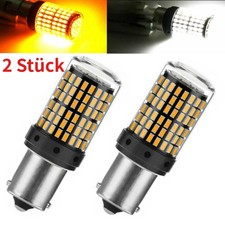 2 x P21 W BA15S 1156 144SMD LED Blinker Glühlampe 12V Bremslicht Rücklicht Birne