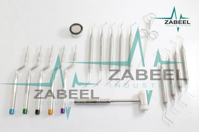 Zahnimplantat Sinus Lift Kit Osteotome Mushroom Elevators Knochenhammer Well ZI