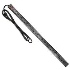 Cable Mountable 24 Power Outlet Surge Protector Power Strip - Heavy Duty