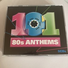 101 80S Anthems 5Cd Boxset Tiffany Belinda Carlisle Rick Astley Starship A-ha