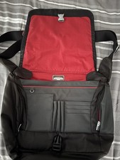 Tumi Black Nylon Laptop Messenger Shoulder Ba...