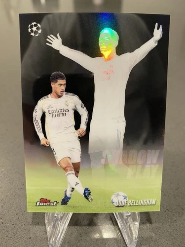 2025-26 Topps Finest UEFA Club Competitions UCC Jude Bellingham Shadow Play