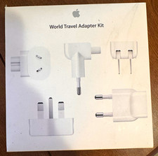 Apple World Travel Adapter Kit International Plug Adapter Set US to Universal