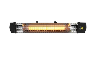 1800W Chauffage radiant halogène Iris Patio Chauffage infrarouge IP55 8m² Portée - Photo 1/4