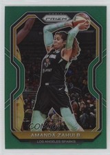 2021 Panini Prizm WNBA Green Prizm Amanda Zahui B #46 0nr3