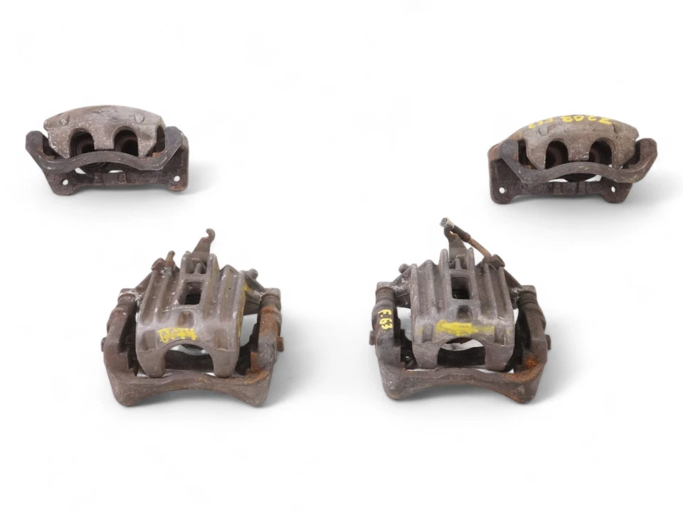 JAGUAR XJ8 X350 2004-2005 PINZA FRENO TOPE WO PASTILLAS DELANTERO TRASERO JUEGO DE 4 OEM Foto 2 de 4