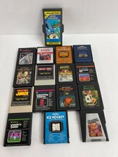 Lot of 16 Vintage ATARI 2600 Game Cartridges (Untested -- As-Is) image