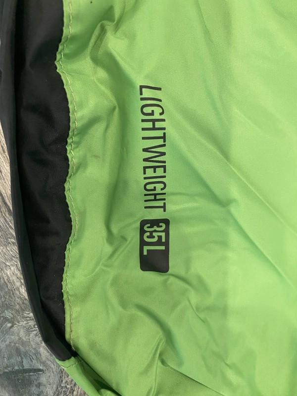Sea to Summit Big River Dry Bag 35L green Waterproof  Rafting used
