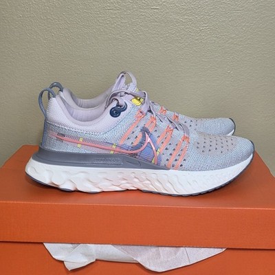 Nike React Infinity Flyknit 2 Running Shoes Artic Pink DH2497-600 Women's Size 6