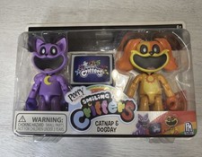 Poppy Playtime Smiling Critters CatNap DogDay Figure Set w/ TV Accessory New