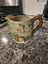 Vintage ENGLISH STYLE ceramic Majolica/Barbot...