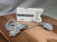 Brother PE Design Serial Card Reader W/ Cable NO POWER SUPPLY