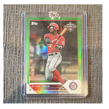 Topps 2023 Pro Debut Elijah Green Green Parallel FCL Nationals PD-53 /99