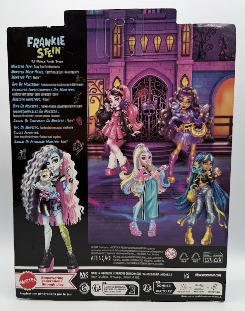 Детские куклы Mattel Monster High "Frankie Stein" & "Watzie" Figure 11" — фото 4