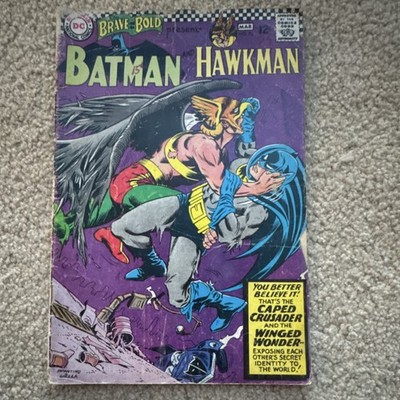 DC Comics The Brave and the Bold #70 Comic Batman Hawkman Cancelled: 2 Super-He 