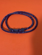 Phiten Titanium Necklace X30 - Purple/Blue - 26 - NEW, LOOSE Free Ship