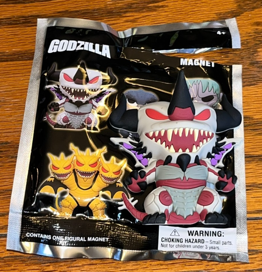 GODZILLA TOKIDOKI 3D FIGURAL MAGNET BLIND BAG - BAGAN | eBay