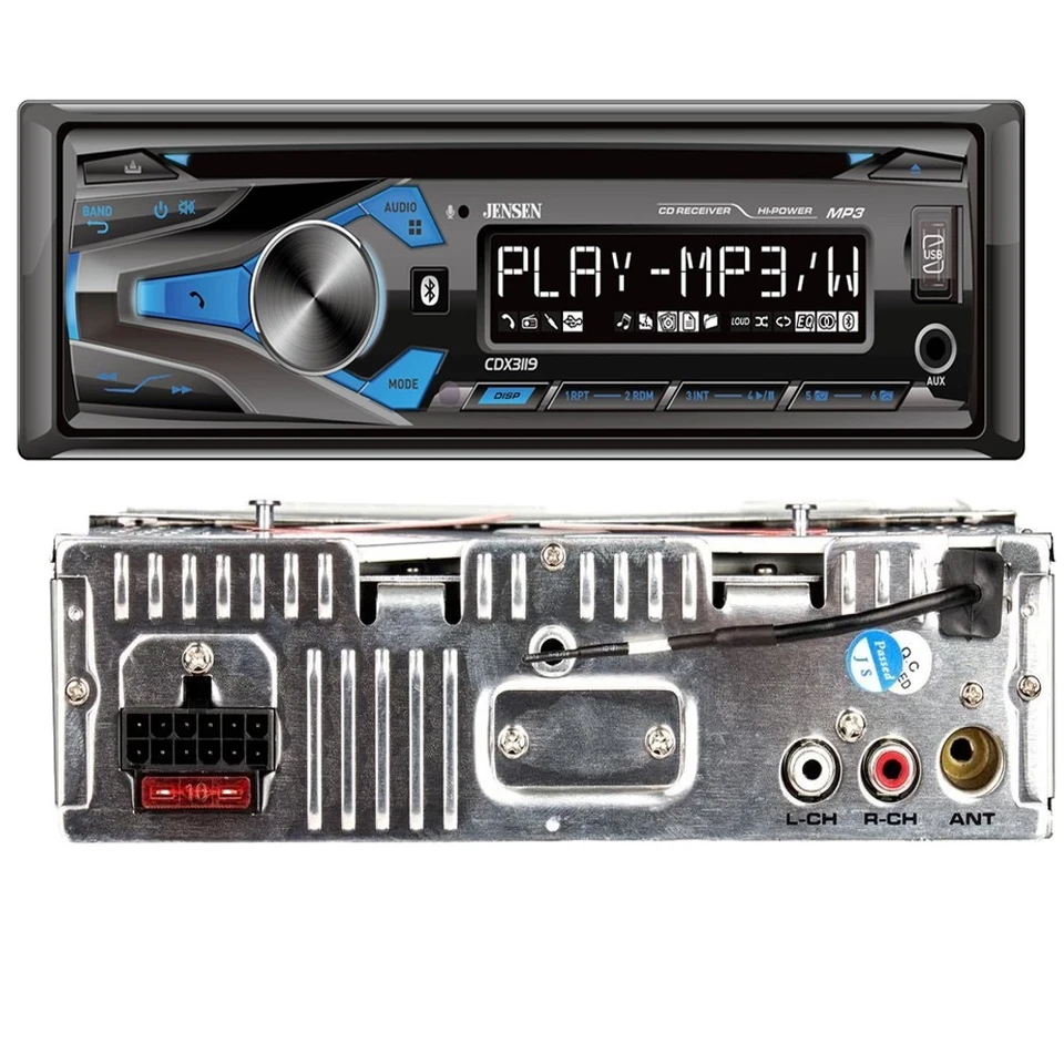 Jensen CDX3119 CD Player Car Stereo AM/FM Radio for 1994-2001  Dodge RAM 1500 - Image 2 of 4