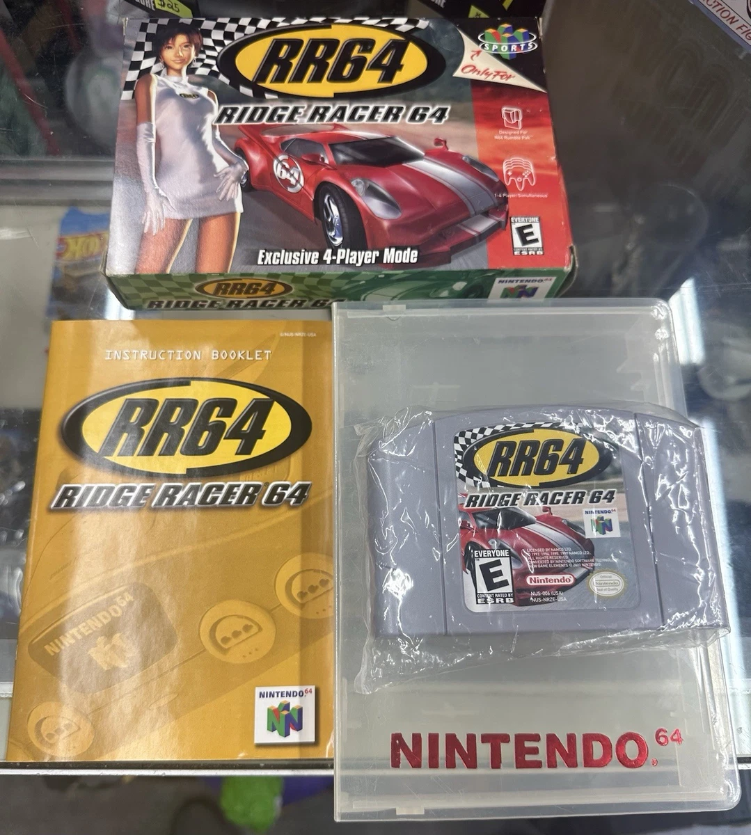 Nintendo 64 Video Games Ridge Racer for sale - eBay