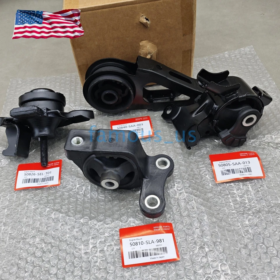 Engine Motor AND Trans Mount For Honda Fit 1.5L 2007-2008 Manual FREE SHIP Foto 4 de 4