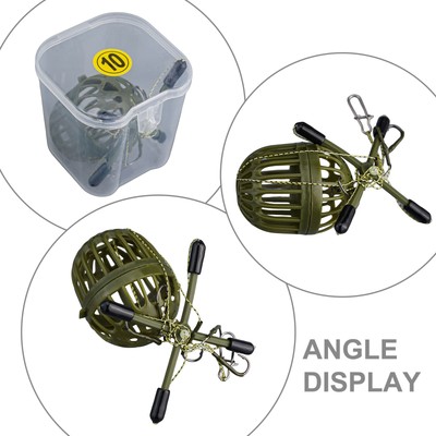 Angeln Angelhaken Feeder Tackle Feederfischen Feederhalter Fishhook Haken