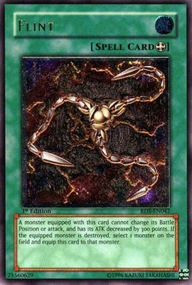 Flint - RDS-EN042 - Ultimate Rare - Unlimited Edition - Moderately Played
