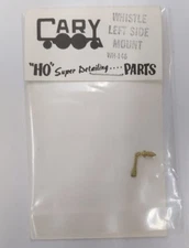 Cary Loco Works WH-146 HO Scale Whistle Left Side Mount Brass