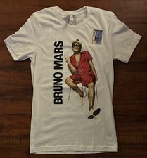 Rare Vintage 2017 - 2018 24K Magic World Tour Official Bruno Mars Shirt Sz S NWT