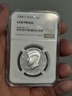 2008-S SILVER PROOF KENNEDY HALF