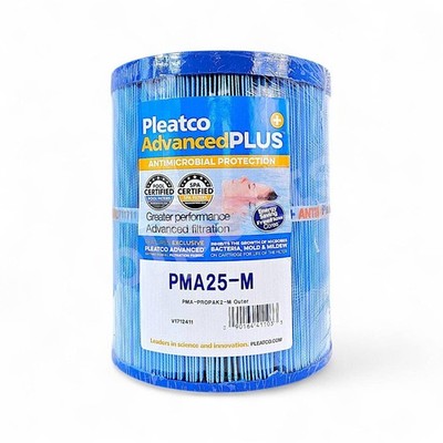 Pleatco PMA25-M Whirlpool Filter Antimikrobiell Kartusche Ersatzfilter 166x203mm