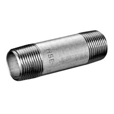 Hermann Schmidt Temperguss 530/23 Rohrdoppelnippel 43020100 DN 20, 3/4" x 100,