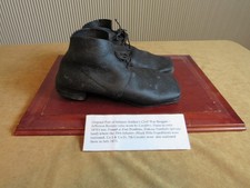 Civil War Era 1860s Original Soldier's Brogans with Original Laces Ft Pembina