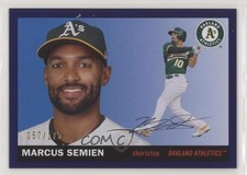 2020 Topps Archives 1955 Topps Purple 57/175 Marcus Semien #22 0t2