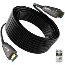 8K Fiber Optic HDMI 2.1 Cable 35 Feet-10 Meter  Certified  Active Optical HDMI...