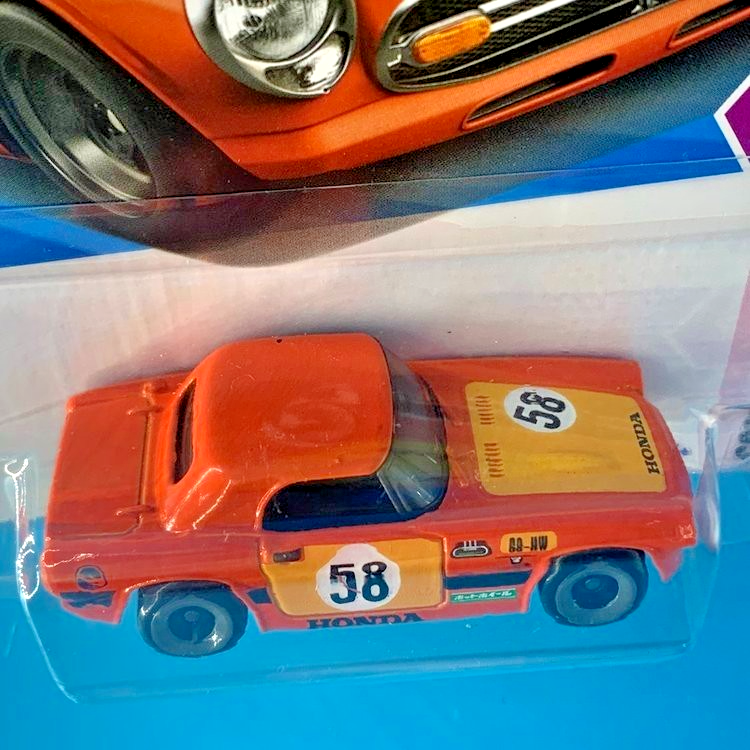 HOT WHEELS 2025 HONDA S800 RACING TREASURE HUNT ORANGE 212/250