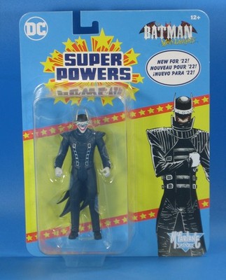 Batman Who Laughs 4.5'' Action Figure 2022 MOC Super Powers Joker Retro McFarlane