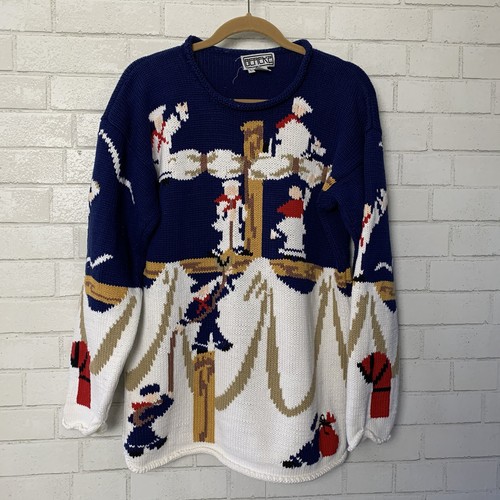 Vintage Sweater Berek Large Pullover 
