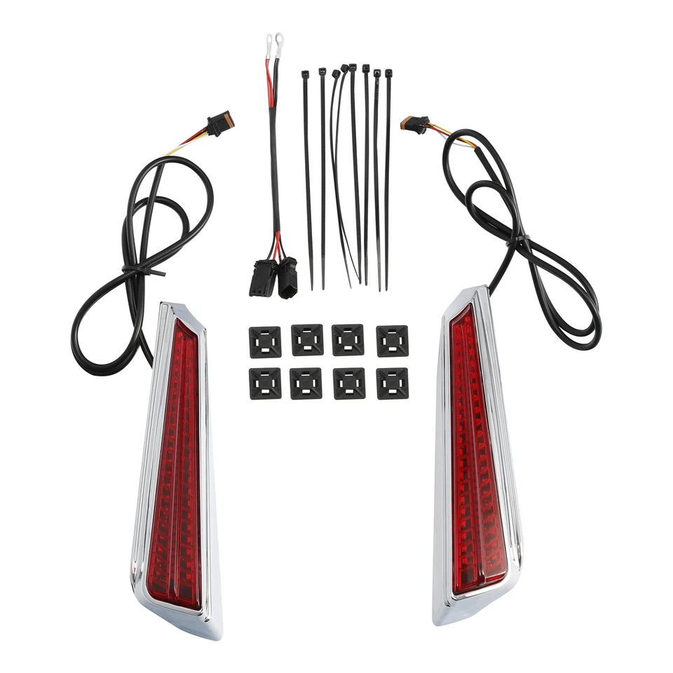 Luces de panel de llenado LED traseras aptas para Honda Goldwing 1800 GL1800 2018-2024 19 20 Foto 2 de 4