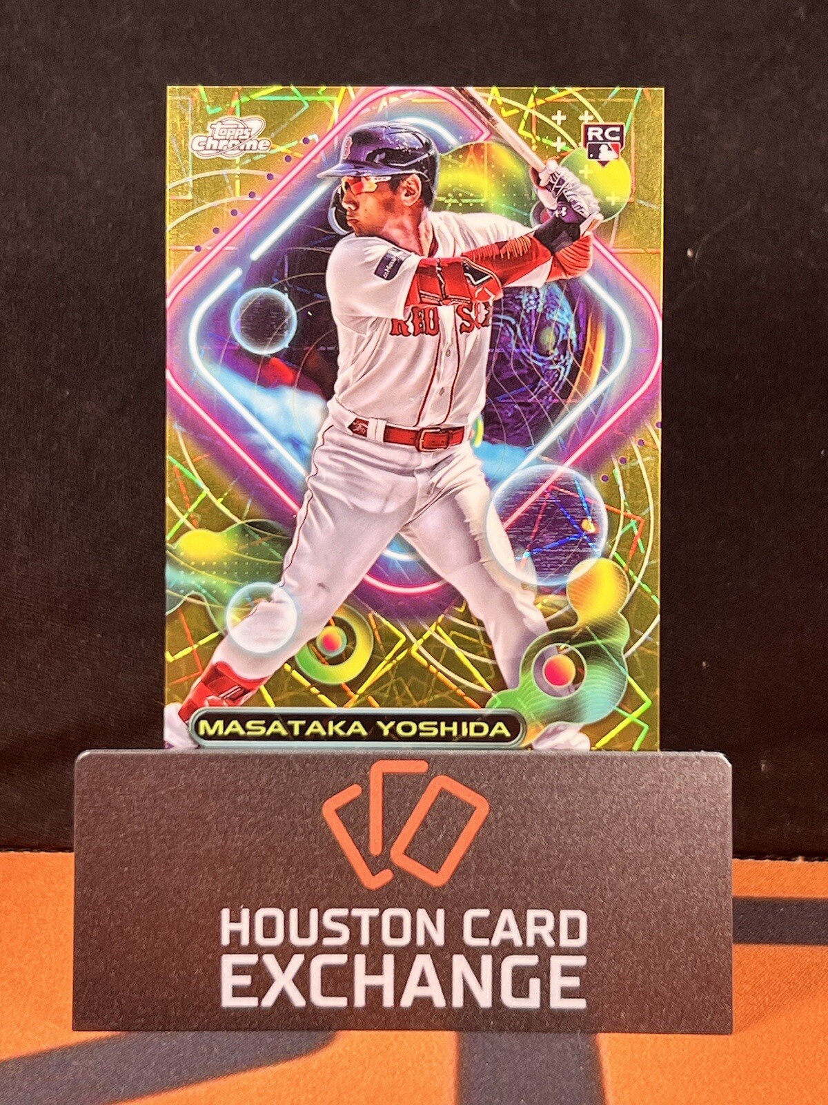 2023 TOPPS COSMIC CHROME MASATAKA YOSHIDA GOLD RC /50 BOSTON RED SOX EM6