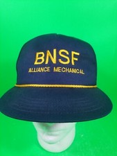 RAILROAD BNSF TRUCKER HAT Adjustable Alliance Nebraska.  H7 