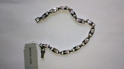 Michael Kors Sterlingsilber Mercer Gliederarmband - Neu - UVP 250 $